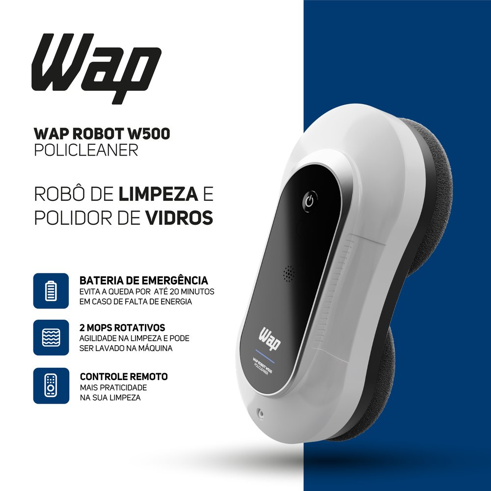 Robô Limpa Vidros WAP W500